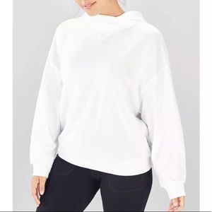 ***NWT Brisa Pullover Sweatshirt Ice White XL